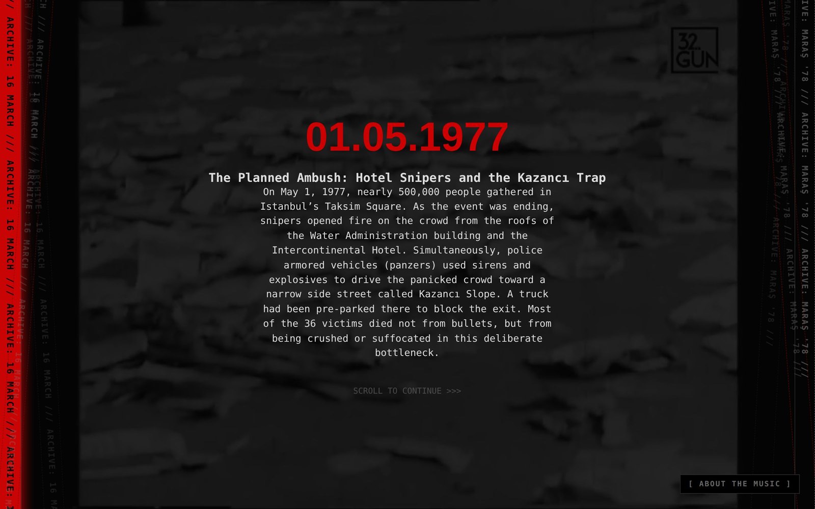 Bloody May 1977 chapter
