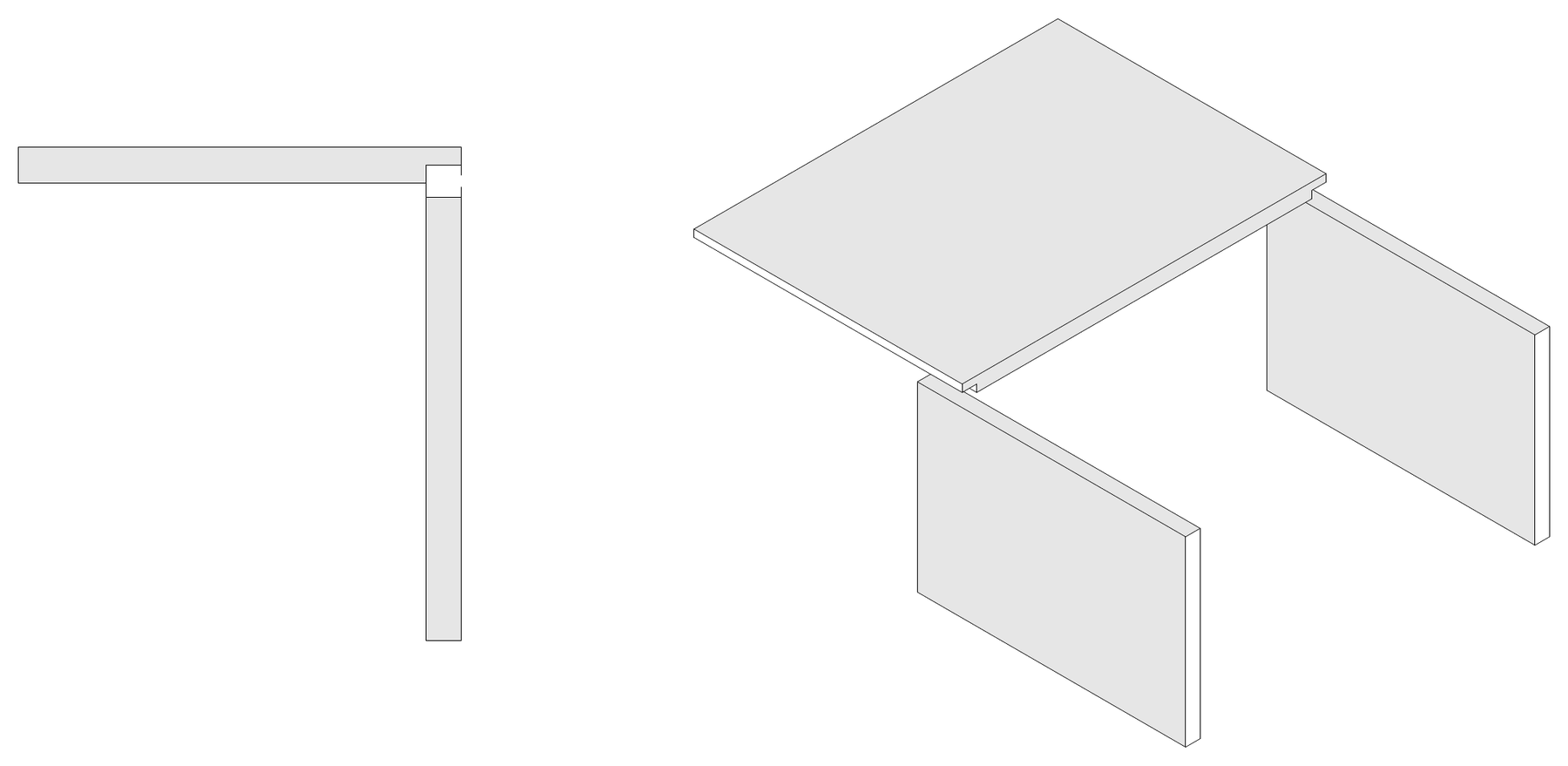 The L-shaped rebate that replaced the failed channel